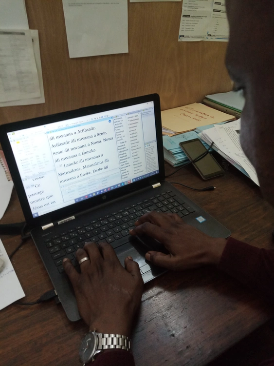 Utilisateur paratext 